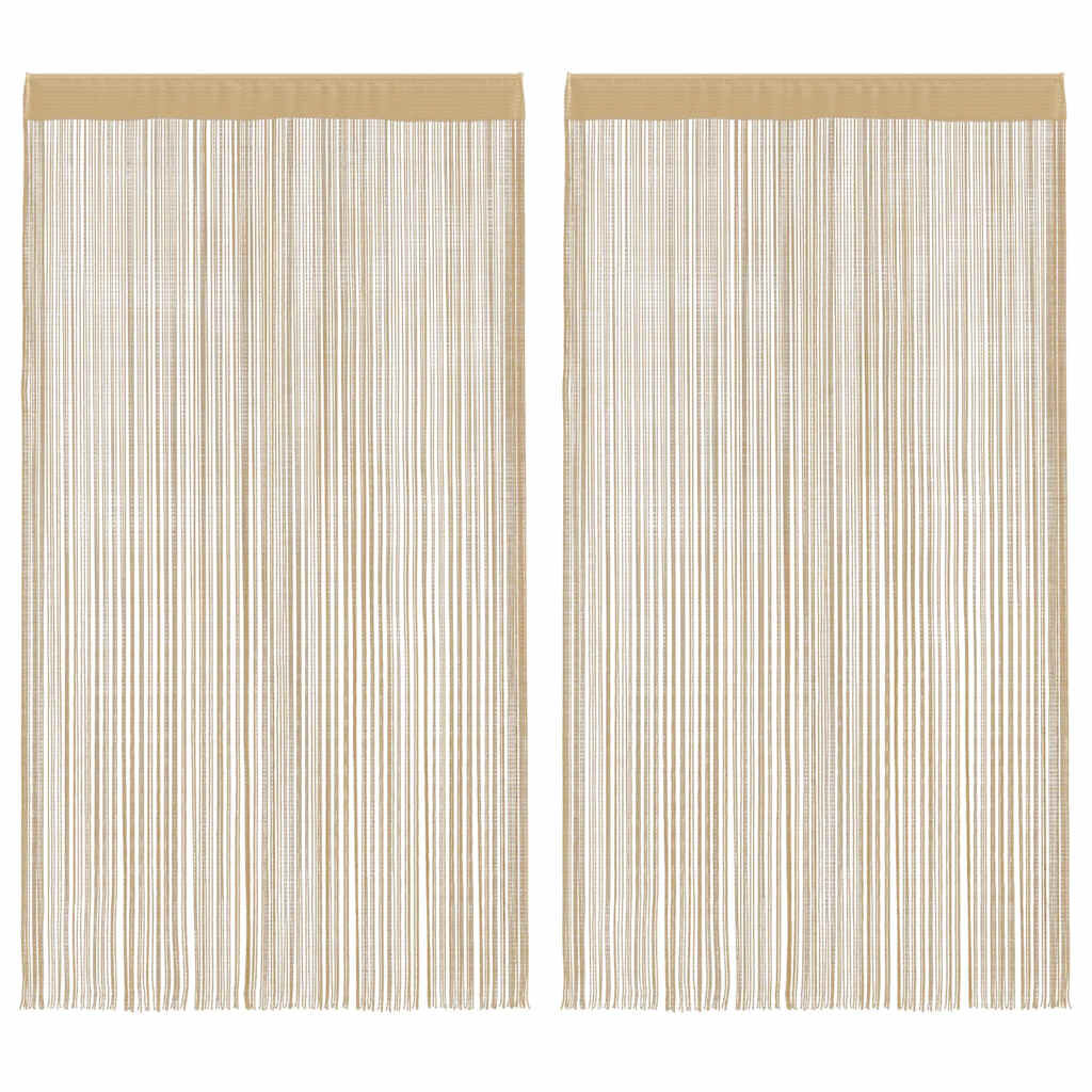 Rideau en fils - Beige