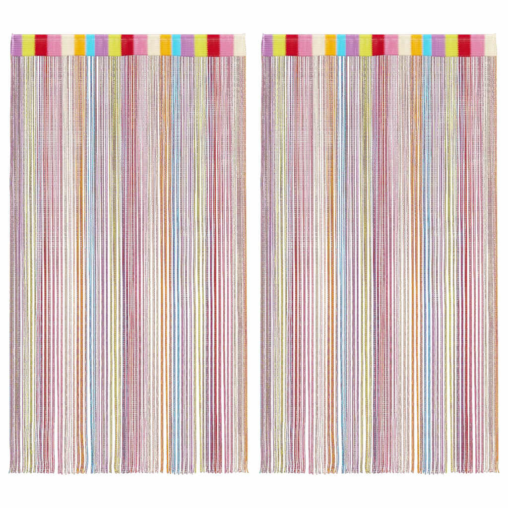 Rideau en fils - Multicolore