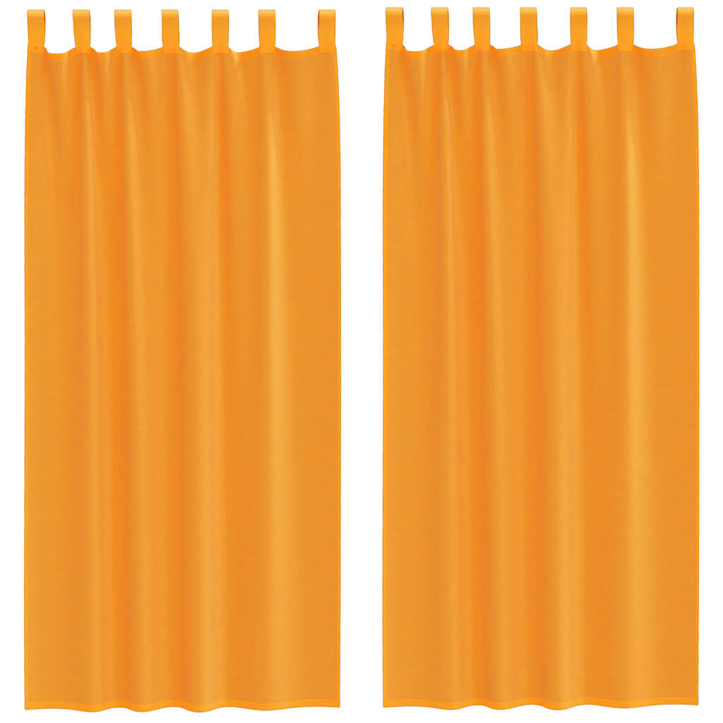 Rideau en voile - Orange