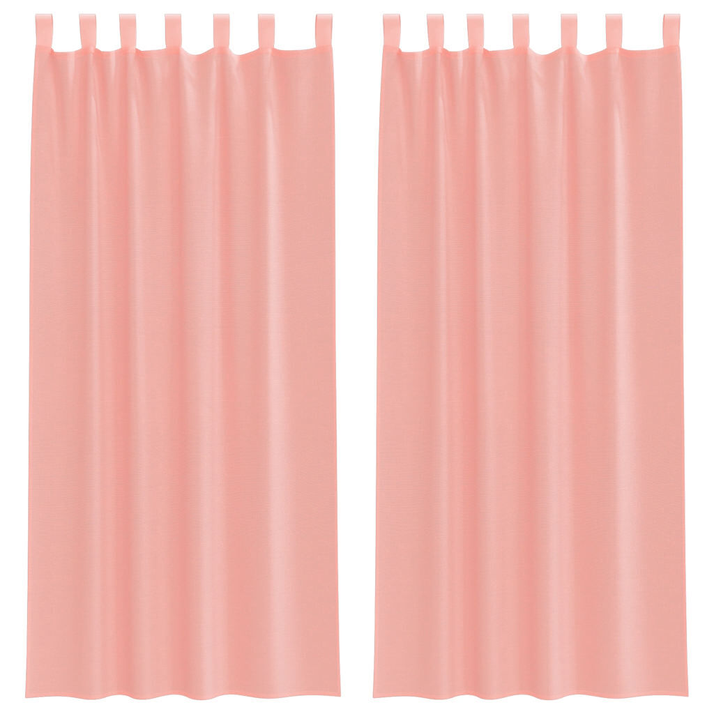 Rideau en voile - Rose