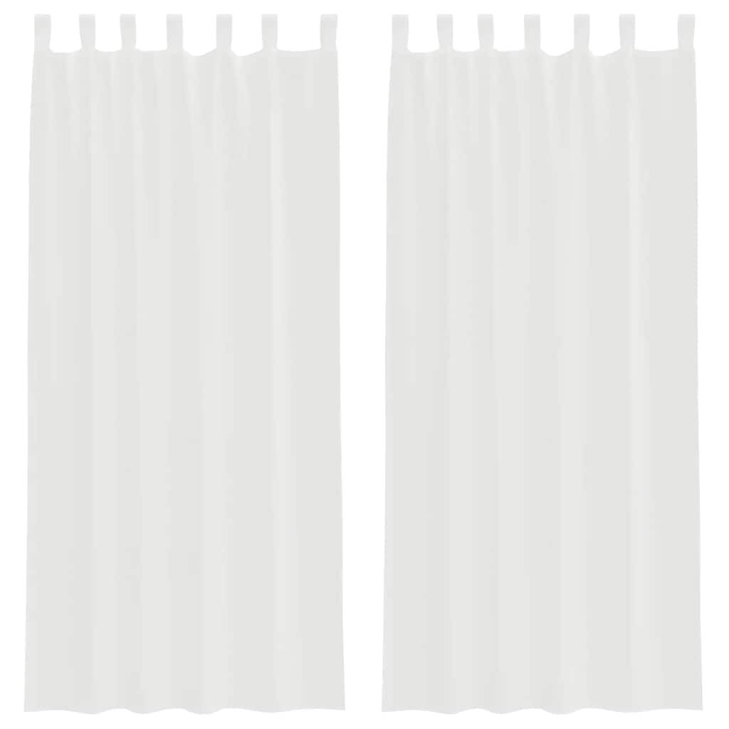 Rideau en voile - Blanc